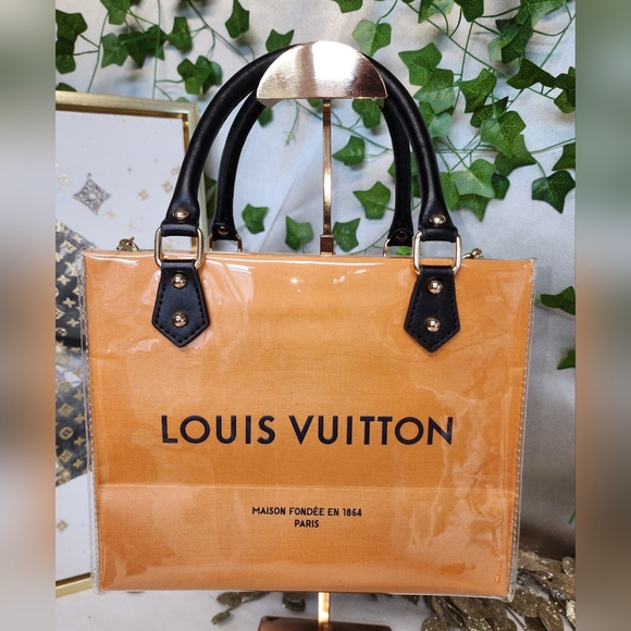 Authentic Louis Vuitton Retail Shoppiny Bag in A PVC Tote - Picture 4 of 8